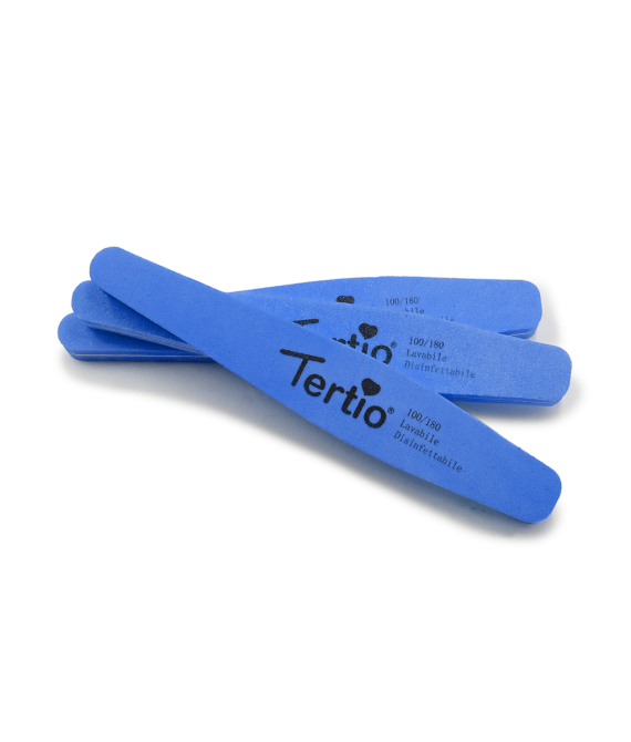 Lima buffer romboide blu 3pcs