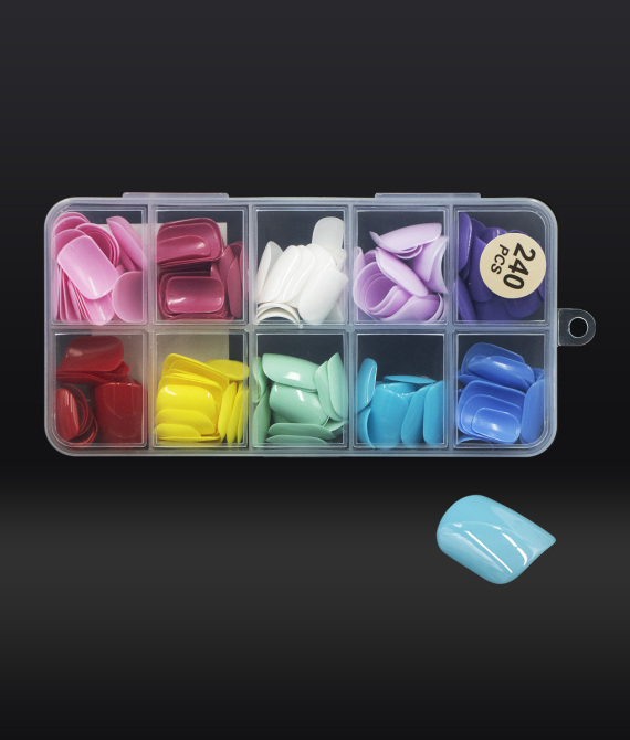 TIP SQUADRATE COLORATE 240PZ